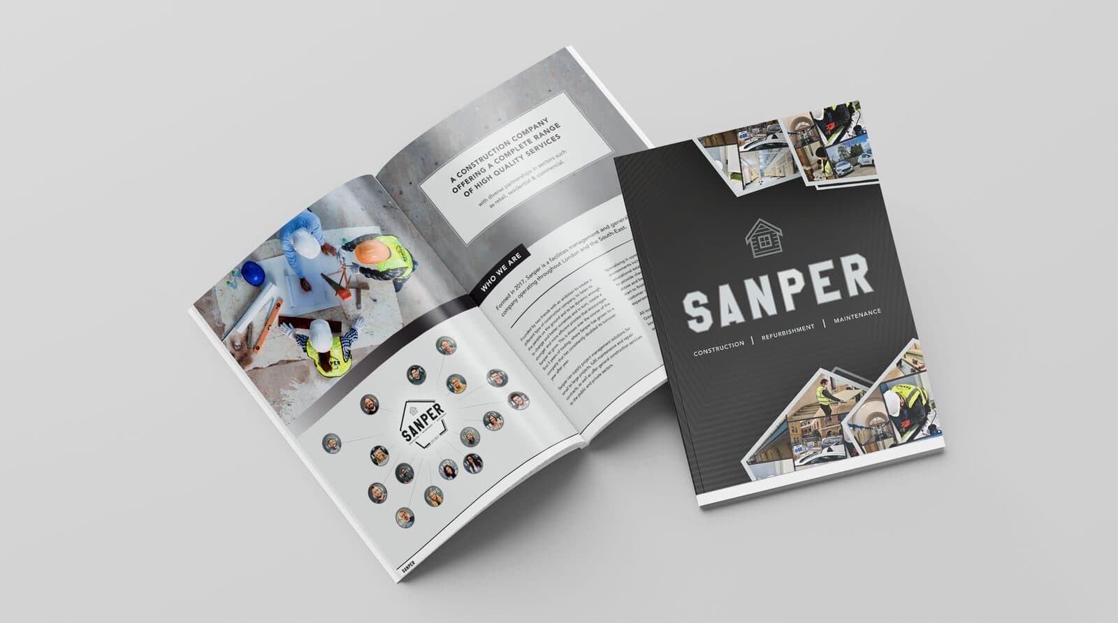 pamphlet mockup