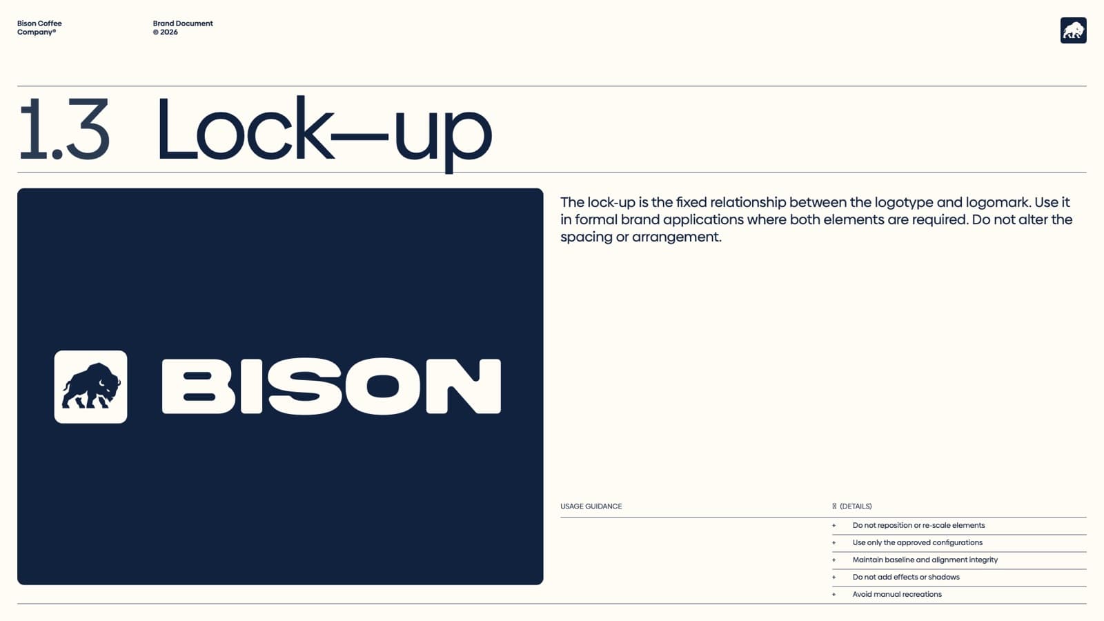 1.3 Lock-up