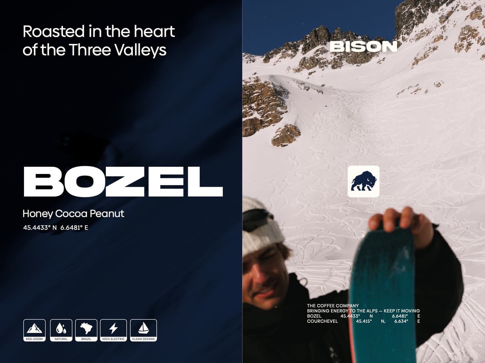 social: Bozel, Honey Cocoa Peanut
