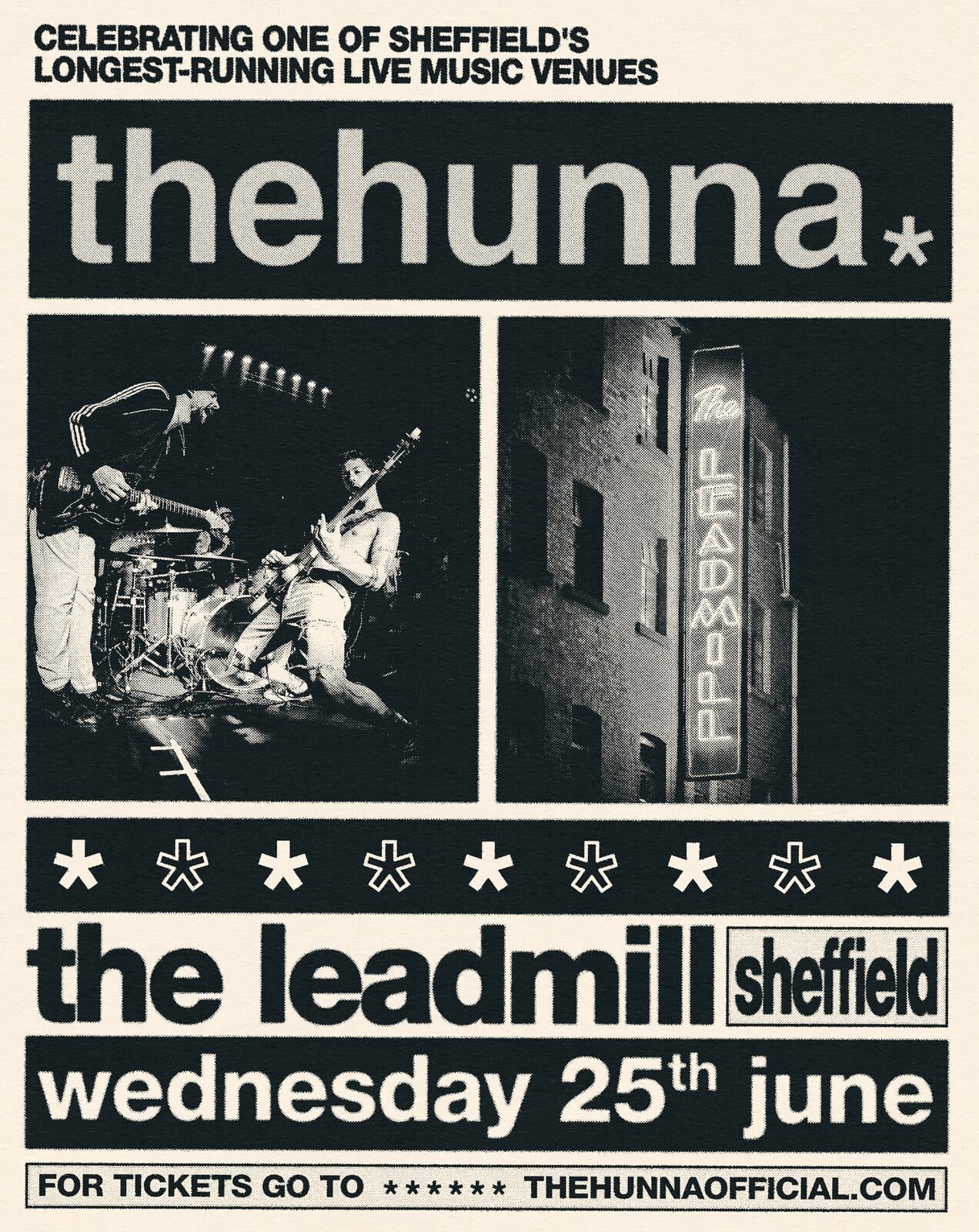 The Leadmill show admat