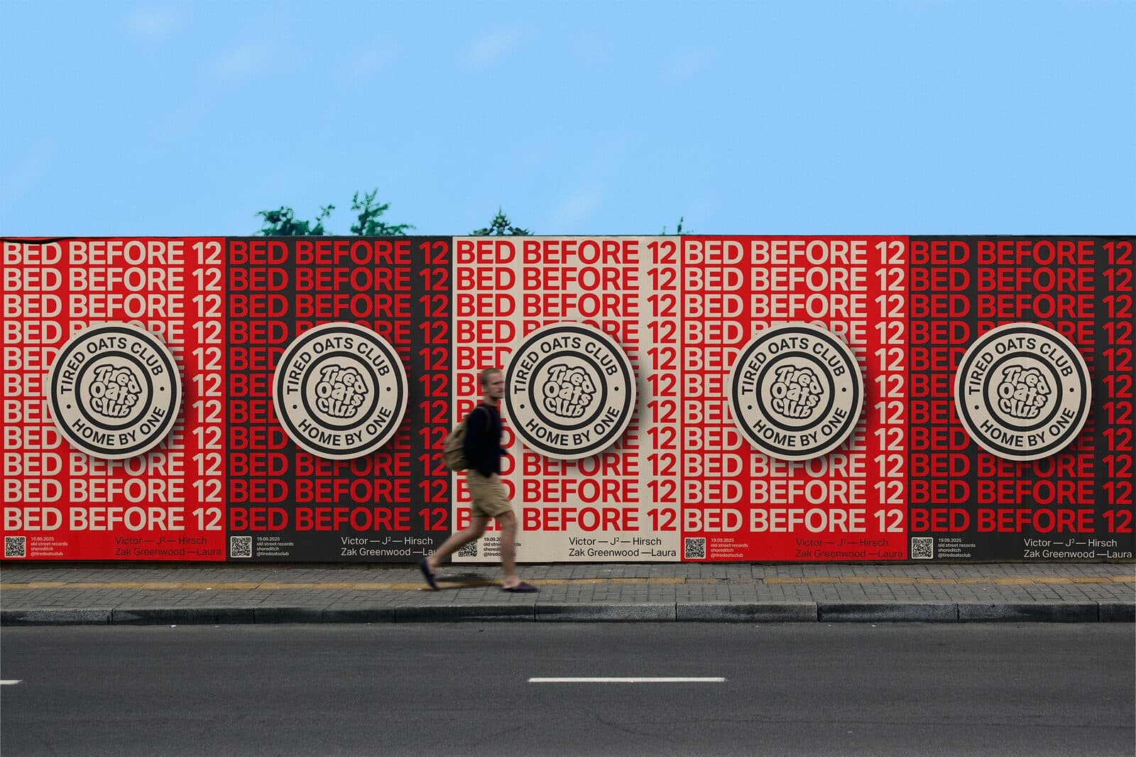 street poster mockup