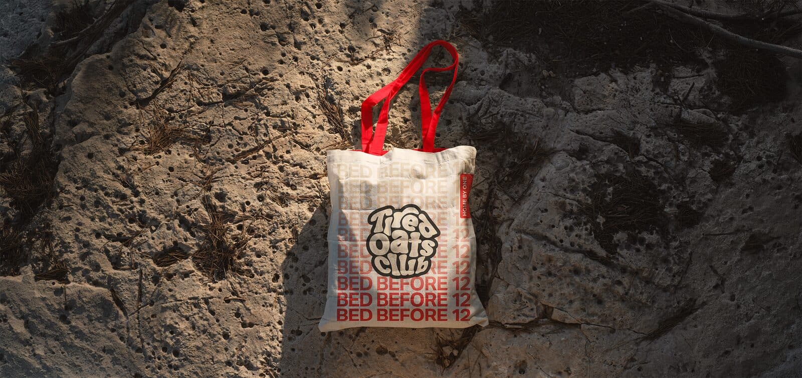 cream tote bag mockup